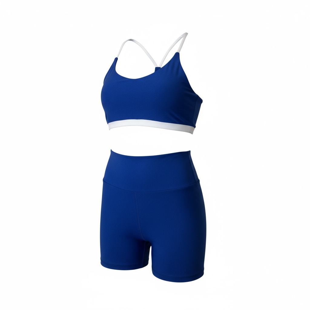 Conjunto Royal Azul e Branco