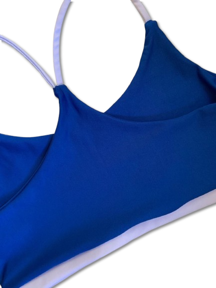 Conjunto Royal Azul e Branco