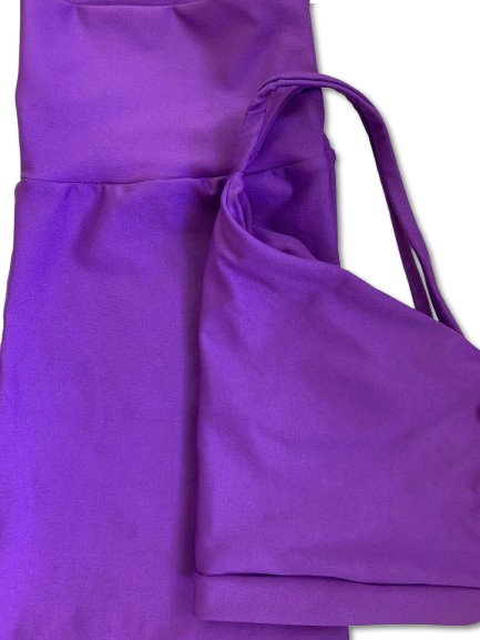 Conjunto com Shorts Roxo