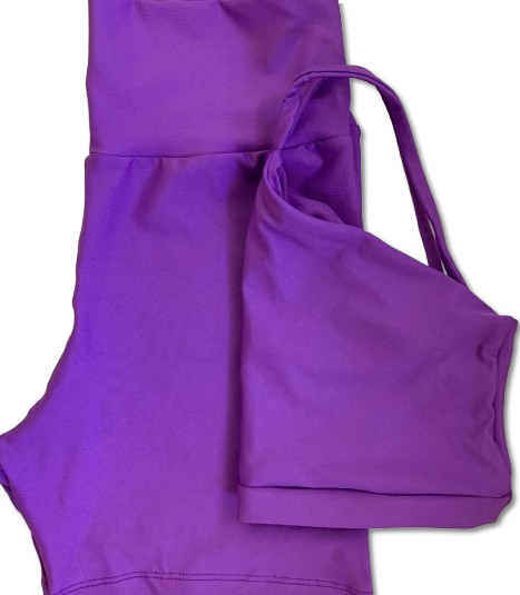 Conjunto com Shorts Roxo