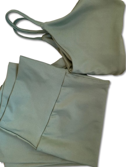 Conjunto Verde mosco