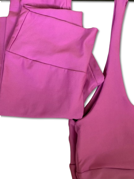 Conjunto Shorts Rosa