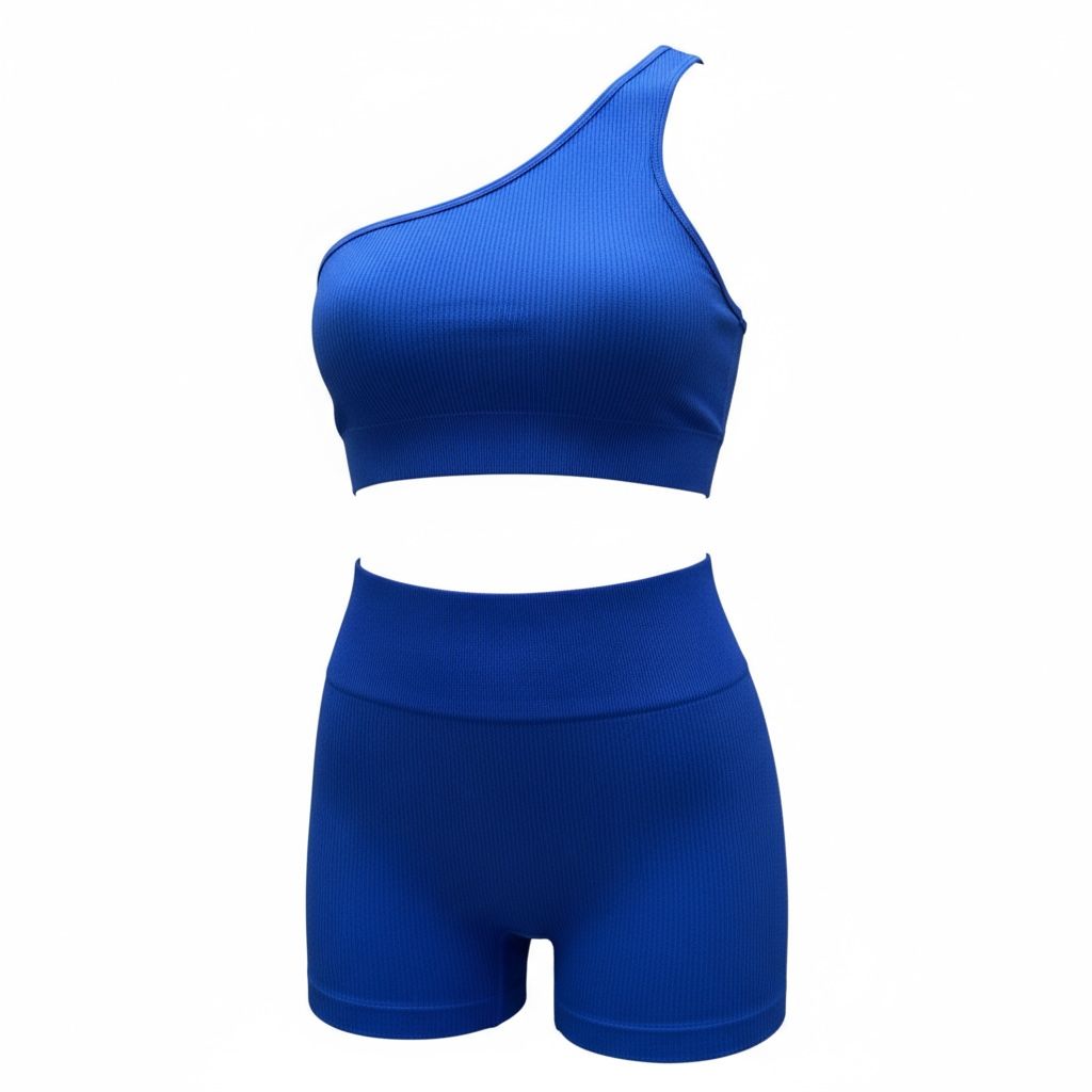 Conjunto Azul Ocean Canelado