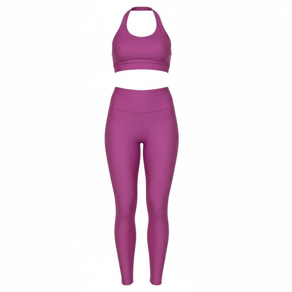 Conjunto com Legging Rosa