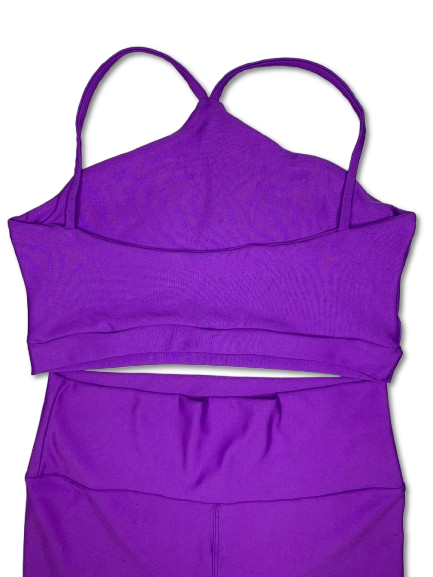 Conjunto com Legging Roxo