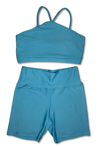 Conjunto Shorts Azul Ocean