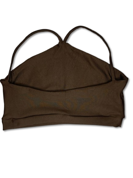 Conjunto com Shorts Marrom