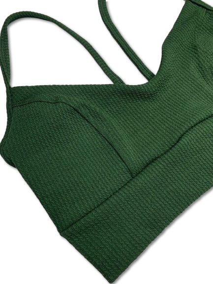 Conjunto Verde Militar Canelado